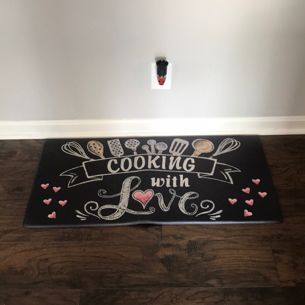 anti-fatigue kitchen mat 🥗🍔🧅🧂
